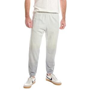 Monrow Mens Ombre Wash Slouchy Sweatpant Light Olive Size L 0714